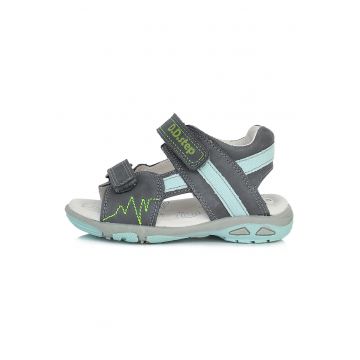 Sandale Baieti -  cu Scai - Talpa Groasa - AC290-709 - Gri -