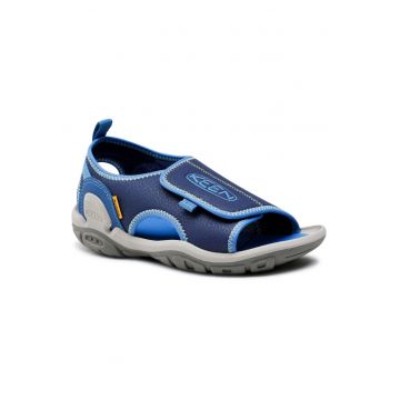 Sandale baieti -  Piele ecologica - Bleumarin