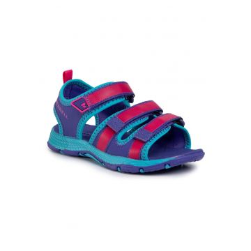 Sandale baieti -  Piele ecologica - Violet
