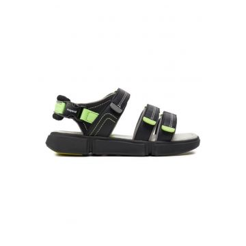 Sandale copii -  22982 - Piele ecologica - Negru