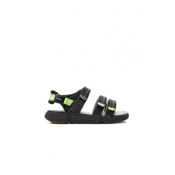 Sandale copii -  22982 - Piele ecologica - Negru