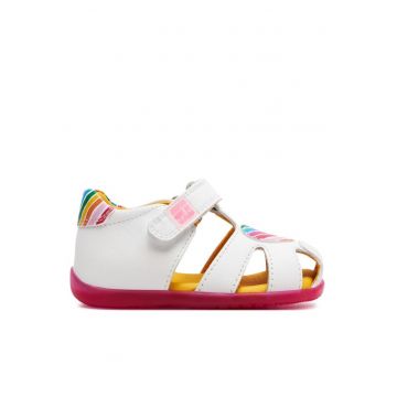 Sandale copii  303695347 - Piele naturala - Alb