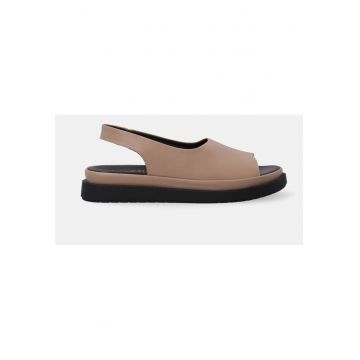 Sandale cu bareta elastica din piele naturala