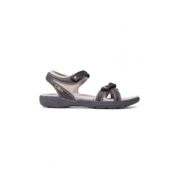 Sandale dama -  208207 - Piele ecologica - Negru -