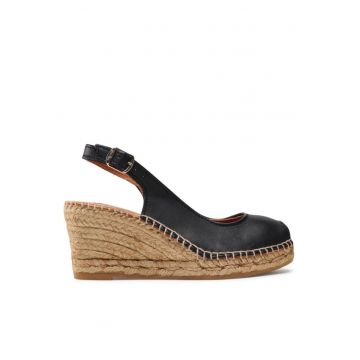 Sandale dama  300198377 - Piele naturala - Negru