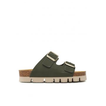 Sandale dama -  30205205937 - Piele naturala/Piele nabuc - Verde