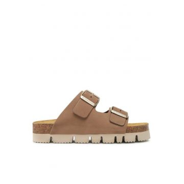 Sandale dama -  30205207339 - Piele naturala/Piele nabuc - Bej
