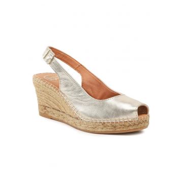 Sandale dama  302773985 - Piele naturala - Auriu
