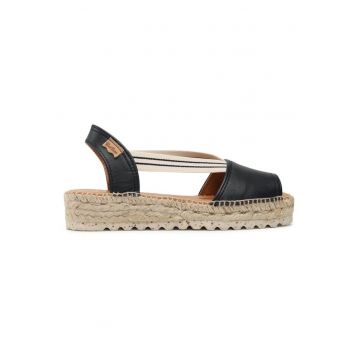 Sandale dama  302774487 - Piele naturala - Bleumarin
