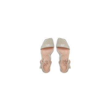 Sandale dama  303581794 - Piele naturala - Bej