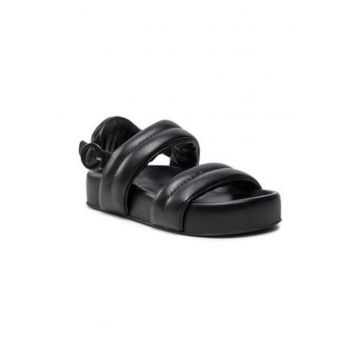 Sandale dama  303581879 - Piele naturala - Negru - Negru