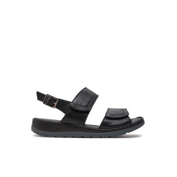 Sandale dama  303664145 - Piele naturala - Negru