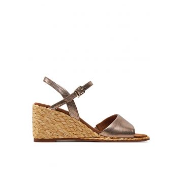 Sandale dama  303664695 - Piele naturala - Maro