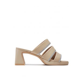 Sandale dama  303669553 - Piele naturala - Ecru
