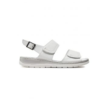 Sandale dama  303679095 - Piele naturala - Alb