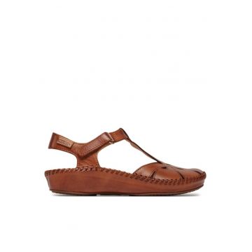 Sandale dama  303680381 - Piele naturala - Maro