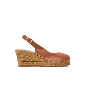 Sandale dama  303680749 - Piele naturala - Maro