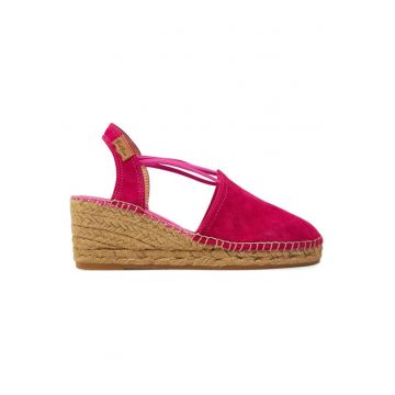 Sandale dama  303682316 - Piele intoarsa - Roz
