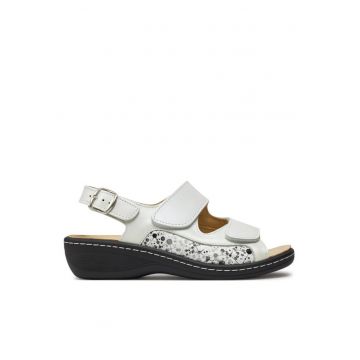 Sandale dama  303788698 - Piele naturala - Alb