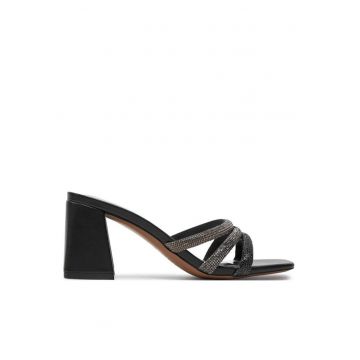 Sandale dama  303829919 - Textil - Negru