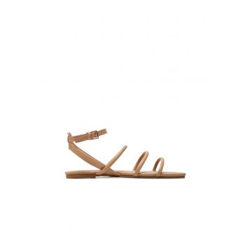 Sandale dama -  304009 - Piele ecologica - Bej