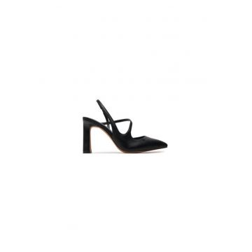 Sandale dama  304429309 - Piele ecologica - Negru