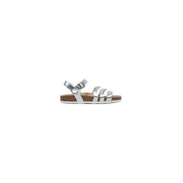 Sandale dama  304461668 - Piele ecologica - Argintiu