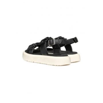 Sandale dama  304628108 - Piele ecologica - Negru - Negru