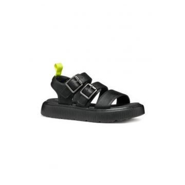 Sandale dama  304628184 - Piele ecologica - Negru - Negru
