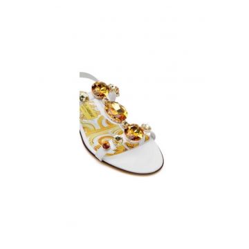 Sandale dama  305315786 - Piele naturala - Alb