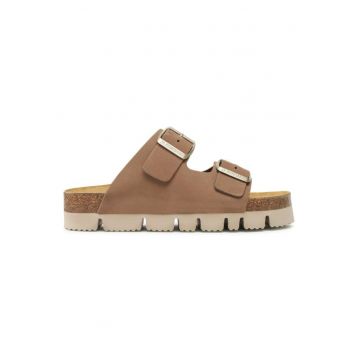 Sandale dama - Brinkman - 30205207339 - Piele naturala/Piele nabuc - Bej