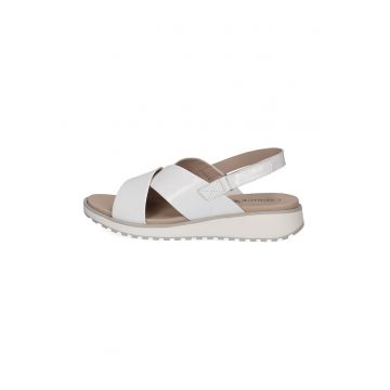 Sandale de piele cu velcro
