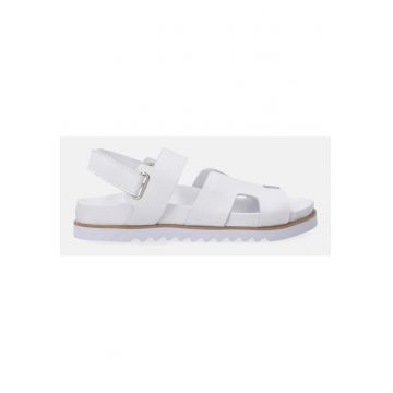 Sandale din piele cu velcro -