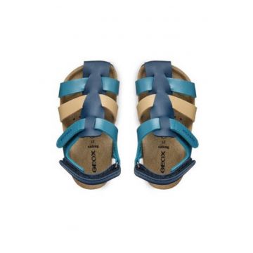Sandale baieti  304458408 - Piele ecologica - Albastru - Albastru