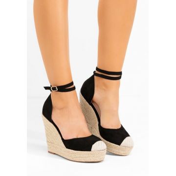 Sandale cu platforma Saniza V3 negre