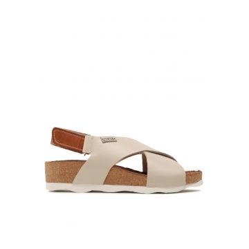 Sandale dama  301913696 - Piele naturala - Ecru