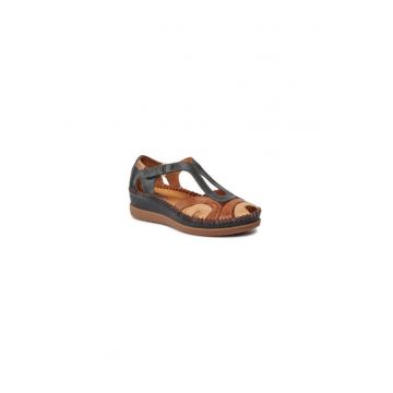 Sandale dama  303681739 - Piele naturala - 41 EU - Albastru