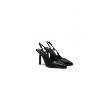 Sandale dama  304504778 - Textil - Negru