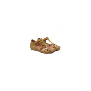 Sandale dama  304903274 - Piele naturala - Verde
