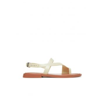 Sandale dama - M 35930 -  Sintetic - Bej - Bej