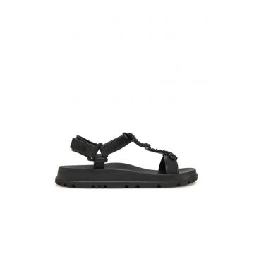Sandale dama - M 35996 -  Sintetic - Negru