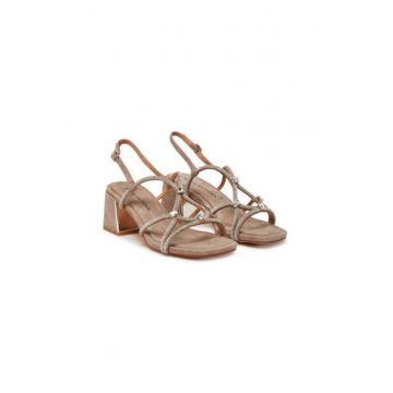 Sandale dama - V250976 -  Piele naturala