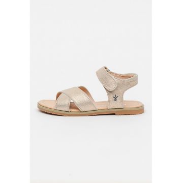 Sandale de piele intoarsa cu velcro Rose