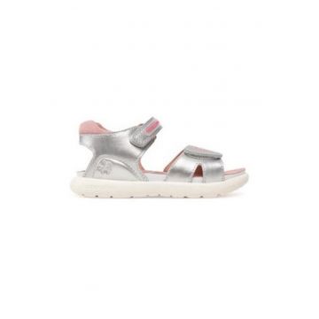 Sandale fete  305252296 - Piele naturala - 24 EU - Argintiu