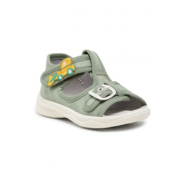 Sandale fete -  Textil - Verde