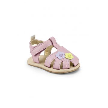 Sandale Fetite  Afeto V Flowers Pink - piele - 1084157