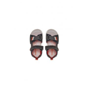 Sandale baieti  305251824 - Piele naturala - Gri Sandale baieti  305251824 - Piele naturala - Gri