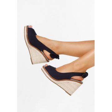 Sandale cu platforma Ashly navy