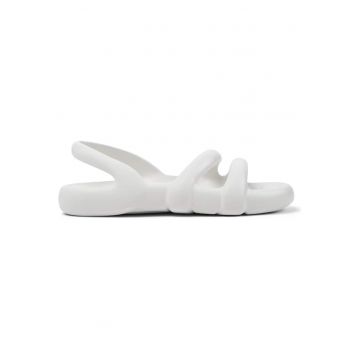 Sandale cu talpa joasa Koborah Flat 32071 - Alb murdar