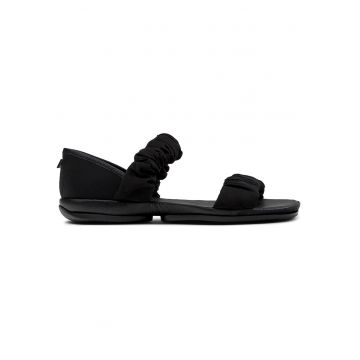 Sandale cu talpa plata Right Nina - Negru
